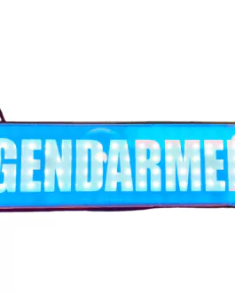 Pare soleil lumineux gendarmerie