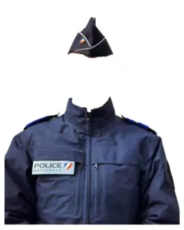 Uniforme police Française, nouvelle génération, hiver