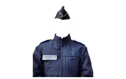 Uniforme police Française, nouvelle génération, hiver