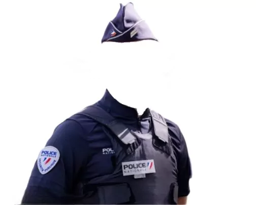 Uniforme police Française, nouvelle génération, été