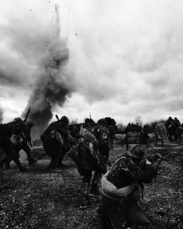 Explosion pyrotechnique